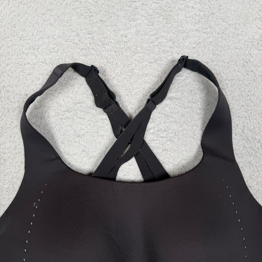 Lululemon Enlite Bra High Support Black Sports Bra 38DD Adjustable Straps Sports - Picture 3 of 10